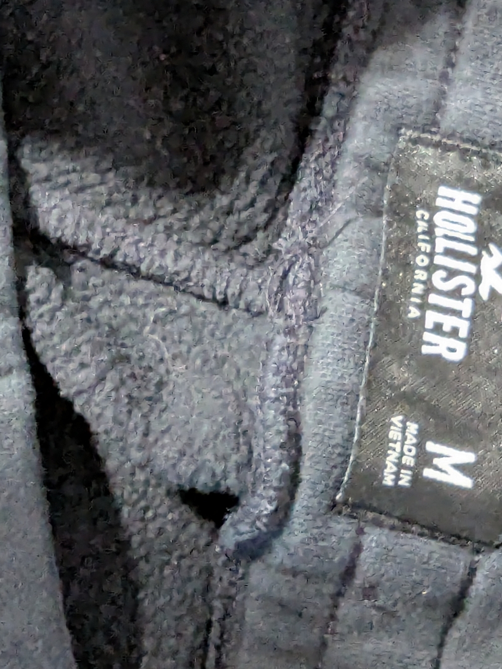 Hollister Black Logo Jogger Sweatpants - Picture 6 of 6